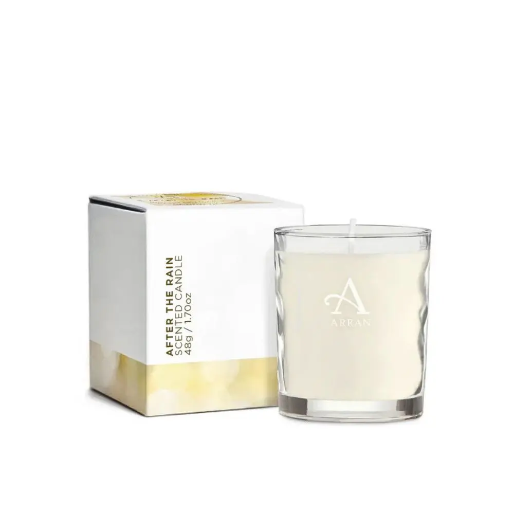 After The Rain scented candle and box by Arran