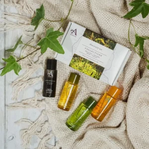 Arran Unisex Mixed Shower Gel Discovery Gift Set with four mini bath & shower gels