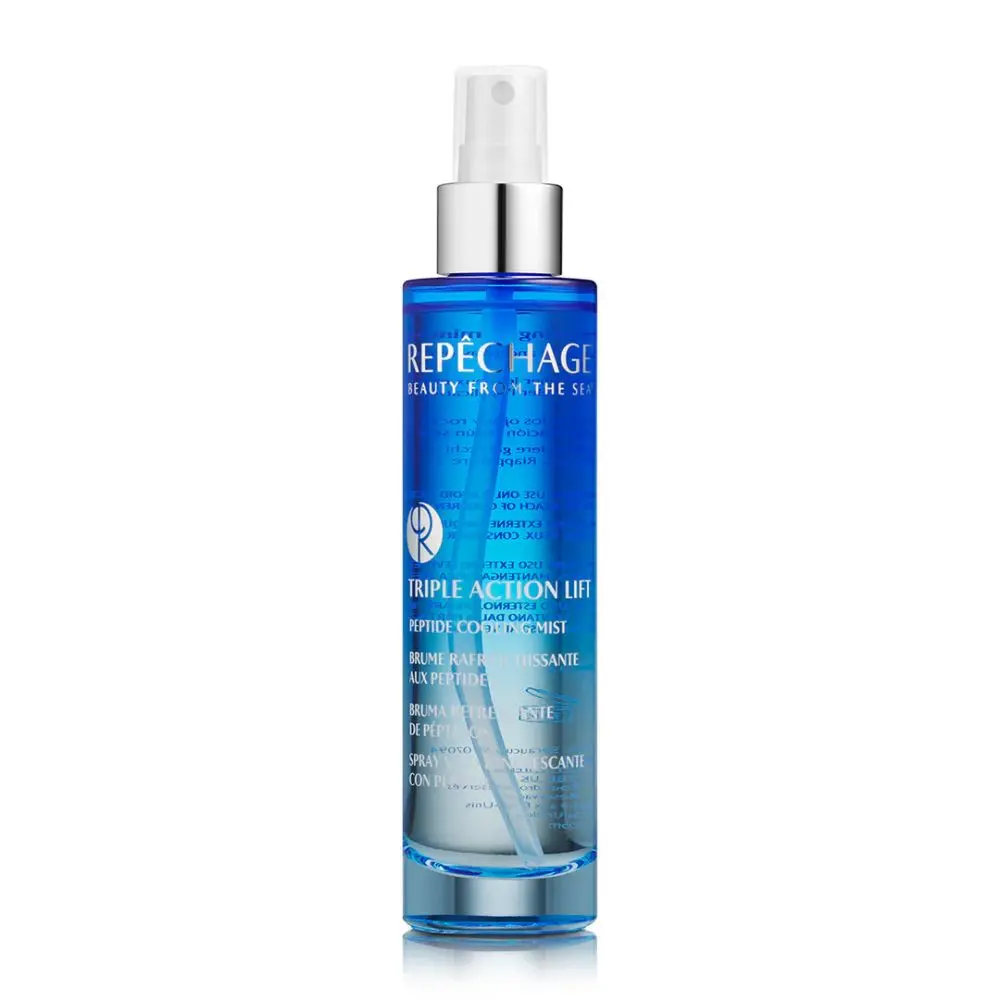 Triple Action Lift Cooling Mist by Repêchage – peptide-powered hydrating facial spray.