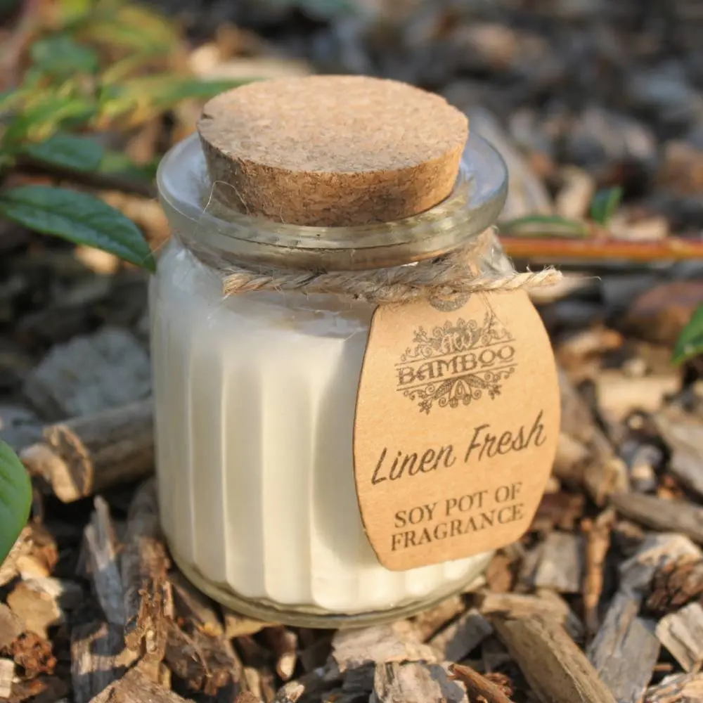 linen fresh candle