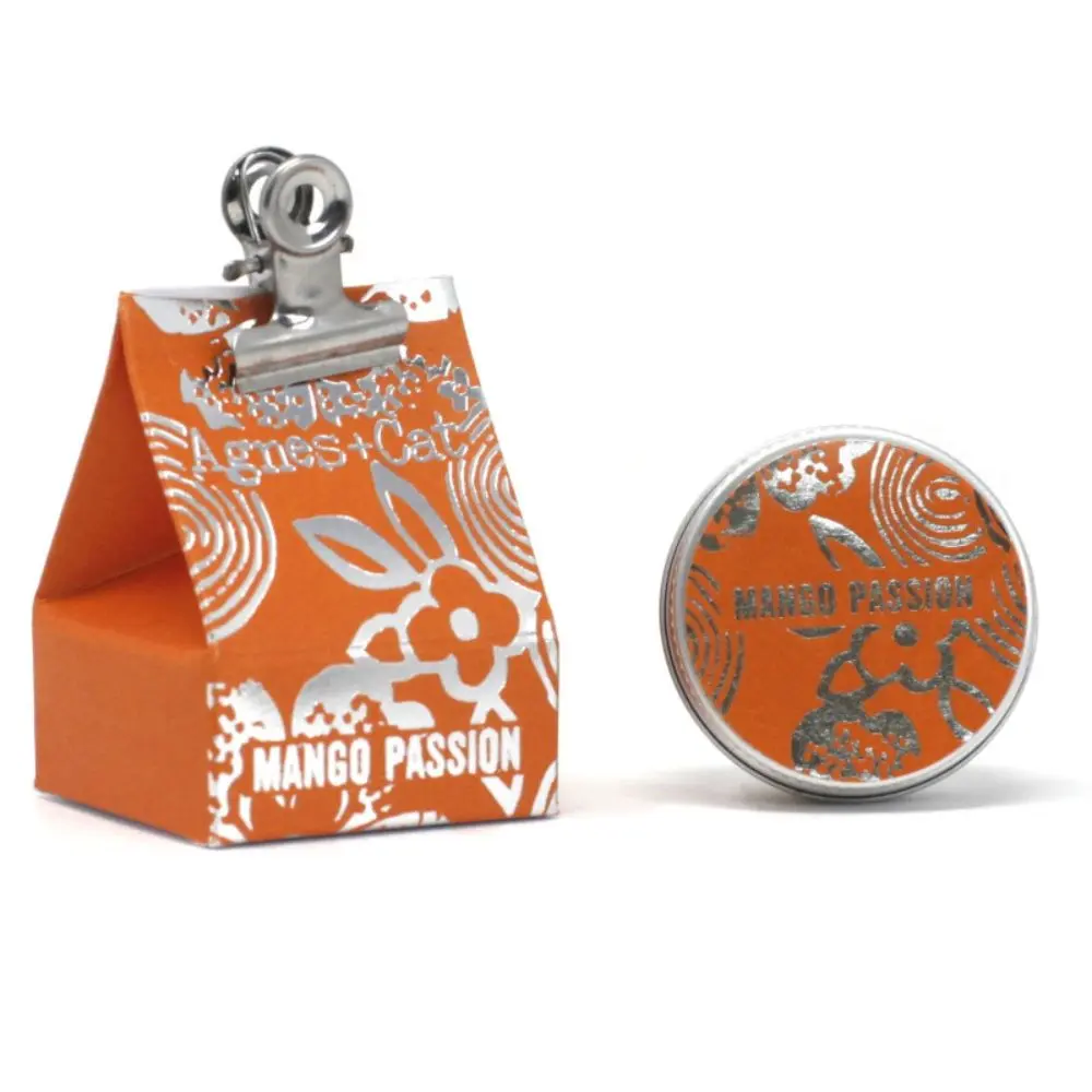 Agnes + Cat mango passion lip balm gift tin