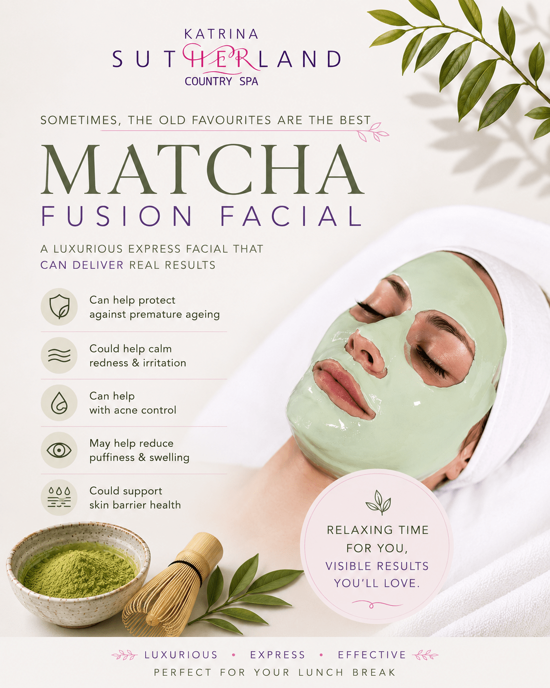 Matcha Fusion Facial